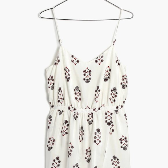 Madewell Dresses & Skirts - MADEWELL Dress Silk Sandstar Vinefloral Size 00